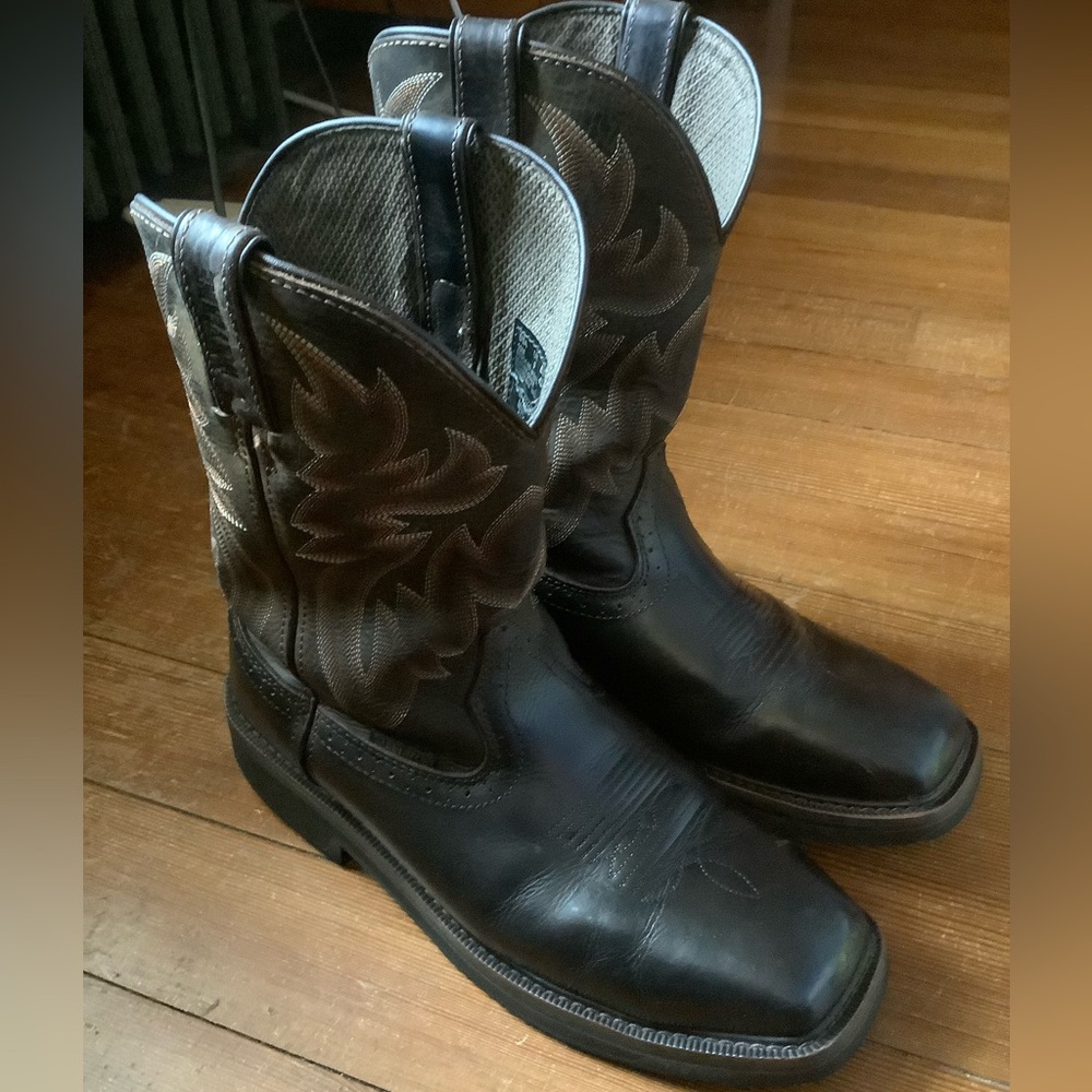 Wolverine Safety Toe Cowboy Boots